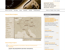 Tablet Screenshot of mozartways.com